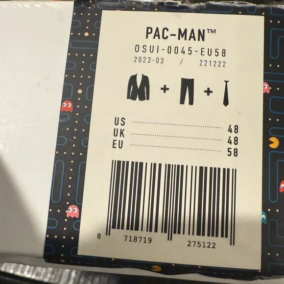 Opposuits PAC-MAN Men's Suit size 48 - Picture 5 of 5